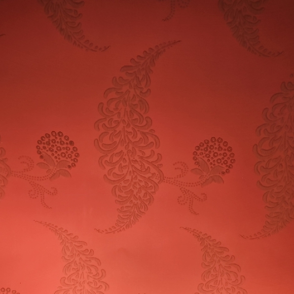 Farrow & Ball Rosslyn Wallpaper In Deep Red/Marroon